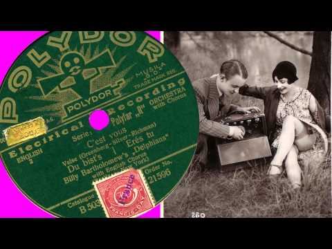 Billy Bartholomew s Delphians: C est vous - Al Bowlly sings