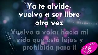 Ya te olvide - Rocio Durcal+letra