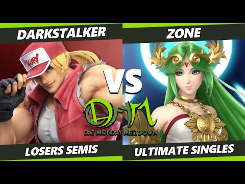 DAT Monday Meltdown 218 Losers Semis - DarkStalker (Terry) Vs. Zone (Palutena) SSBU Ultimate Tournam