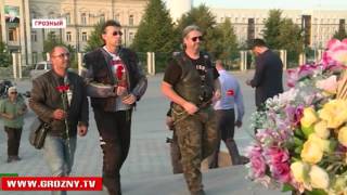 В Грозный прибыли участники международного мотопробега «Дороги Победы»