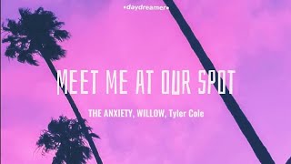THE ANXIETY, WILLOW, Tyler Cole - Meet Me At Our Spot (tradução/legendado)