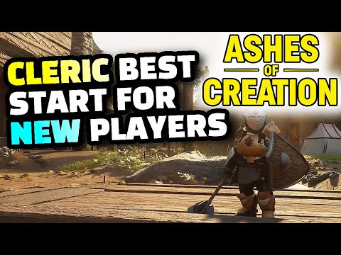 The BEST POSSIBLE START for Clerics, Best Early Weapons, Quests, Grind Spots - Ashes of Creation