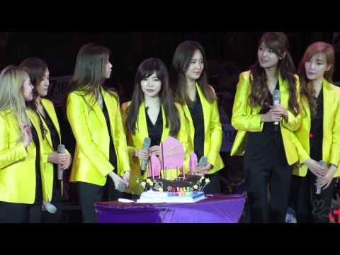 140802 BOB -Talk + celebrate Girls Generation 7th anniversary & Tiffany's birthday