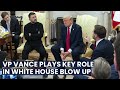 JD Vance’s Role in Trump-Zelenskyy Meeting Blow Up