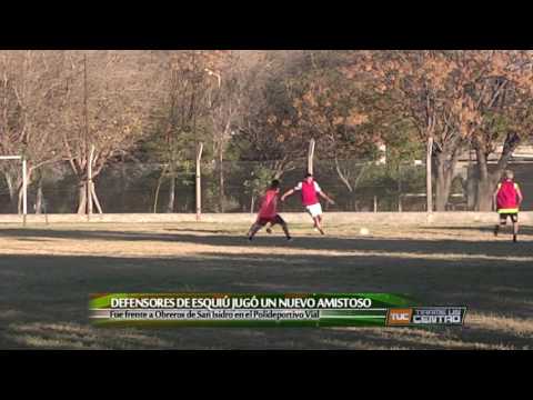 Defensores de Esquiú 3 - Obreros 1 (Partido amistoso)
