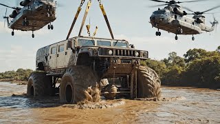 World’s Biggest Car Restoration | Hummer H1 X3 ASMR REBUILD