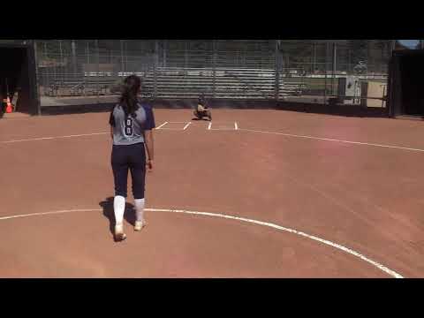 Gianna Baca Softball Skills Video; Class of 2024, Pitcher, SS