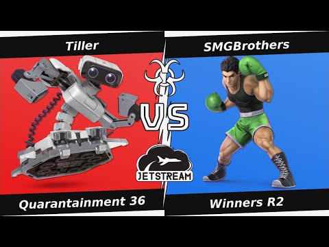 Quarantainment 36 Winners R2 - Tiller (ROB) Vs. SMGBrothers (Little Mac) Smash Ultimate - SSBU