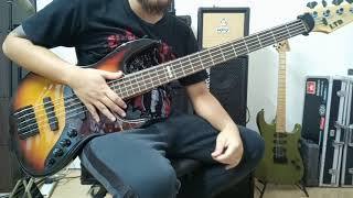 Video thumbnail for ESP LTD J-205 (Bartolini 57CBJD L1 Bridge & 57J S1 Neck pickups + Glockenklang 3-Band Bass Preamp) by Caney Boniface