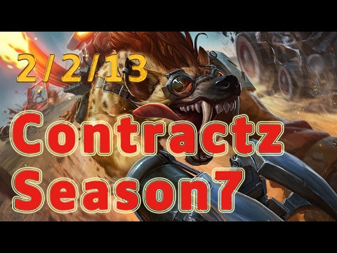 C9 Contractz Warwick Jungle vs Kha'Zix Patch 7.3