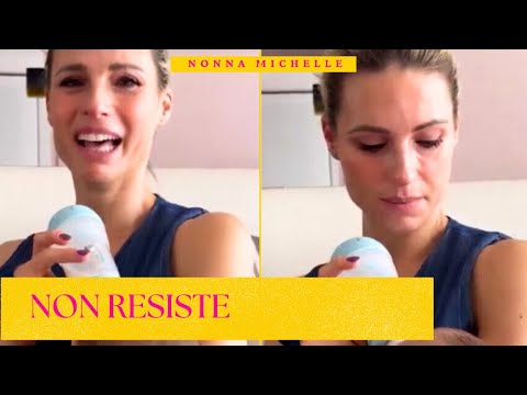 Wow! Michelle Hunziker scoppia in lacrime