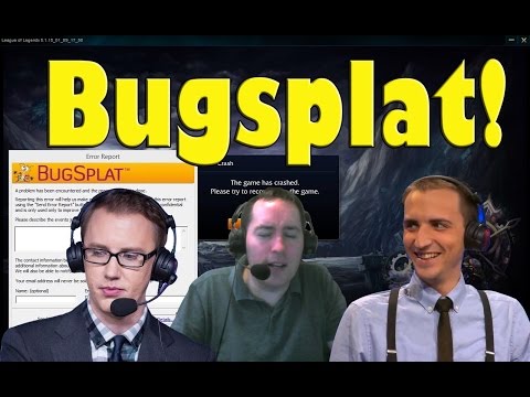 Bugsplat during SKT vs TSM game
