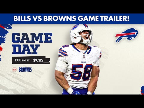 Buffalo Bills vs Cleveland Browns! | Week 16 Game Trailer | Buffalo Bills