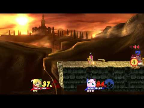 Smash 4 - Pyoro, egg1111115 on Bridge of Eldin