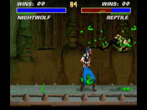 ultimate mortal kombat 3 infinita nightwolf (snes)