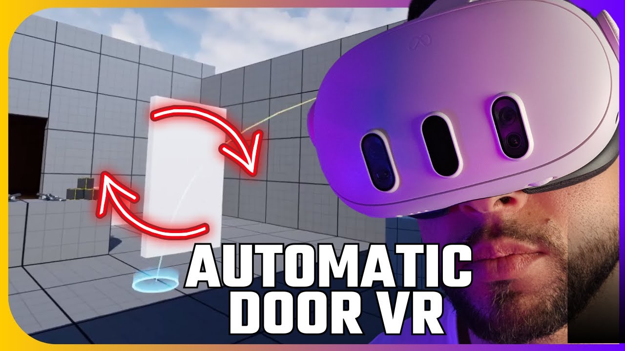 🚪Porta Automática no Unreal Engine para VR 🚪✨