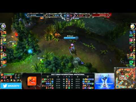 Dignitas UK Vs. Millenium Map 2 - Semi-finals - Riot Turkey Invitational 2