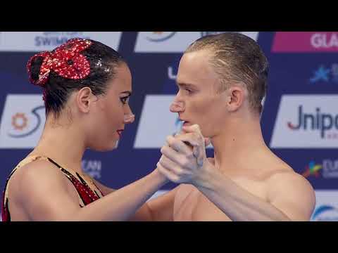 Russian mixed duet. Technical program. Europe Championship. Berlin/Glasgow 2018