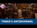 Tineke's antiekwinkel puilt uit van de oude spullen - OMROEP WEST