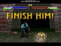MKTX UMK3 Mod Sub Zero Fatality 1 2 3 4