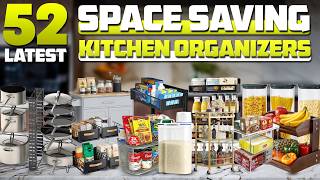 52 Latest Space Saving Kitchen Organizers on Amazon for Tiny Kitchens in 2026!