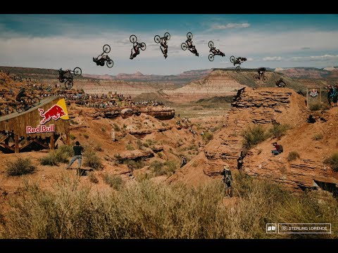 Antoine Bizet's Red Bull Rampage 2015 quali's 2nd place run