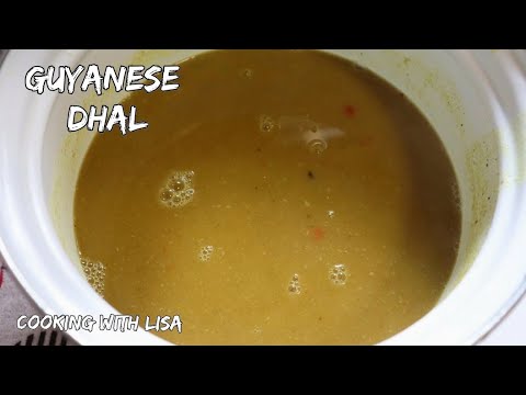 Guyanese Dhal Recipe || Cooking with Lisa