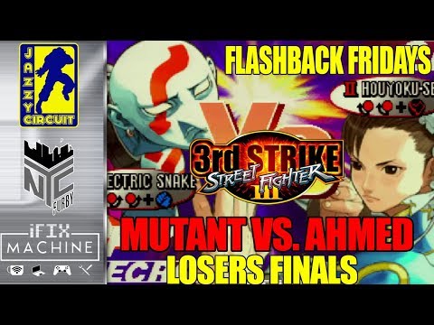 [ Street Fighter 3S ] Flashback Fridays - Losers Finals - Mutant vs Ahmed (1080p/60fps)