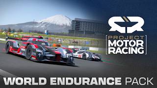 『Project Motor Racing（プロジェクトモーターレーシング）』「World Endurance Pack」アナウンストレーラー