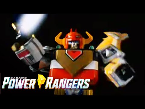 Galaxy Megazord First Battle | Power Rangers Lost Galaxy | Power Rangers Official