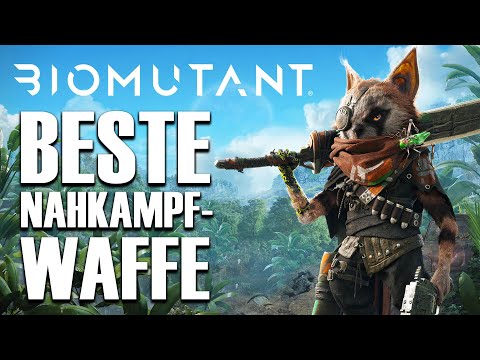 ⚔ BESTE NAHKAMPF WAFFE - BIOMUTANT - MURGELSCHWERT - FUNDORT - Platin Guide 100% Komplettlösung