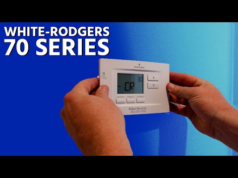 Simple, Easy Thermostat Install with White-Rodgers 70 Series
