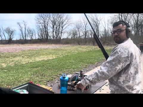 Remington model 31 16ga // shooting clays