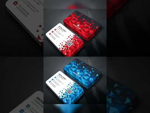 unique visiting card design #visitingcard #design #cards