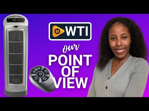 Lasko Oscillating Digital Ceramic Tower Heater for Home with Adjustable Thermostat - WTI product video review
