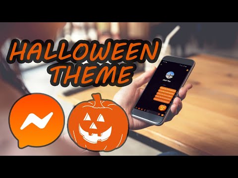 How To Get Halloween Theme in Facebook Messenger (NEW 2020) Video