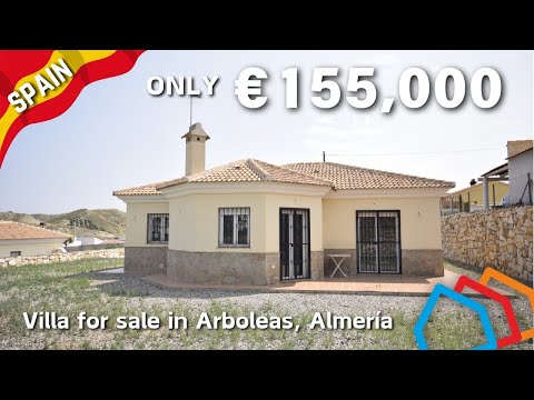 Villa Horizon - Villa For Sale in Arboleas, Almeria | 3 bed 2 bath villa with great mountain views!