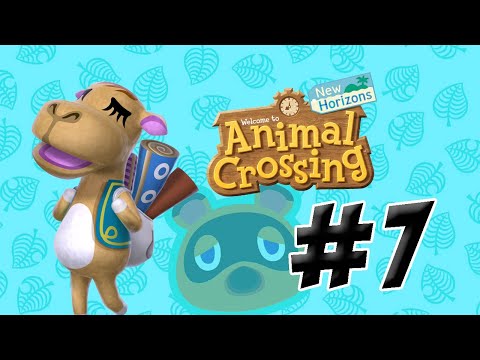 Animal Crossing New Horizon Gameplay Walktrough #7 Saharah's Magical Rugs!