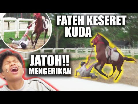 Mengerikan! Fateh Jatoh Dari Kuda, Kaki Nyangkut! Kuda Lari! Fateh Keseret Ke Seluruh Lapangan