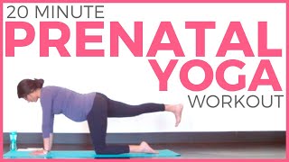 Prenatal Pregnancy Yoga Class | 20 min