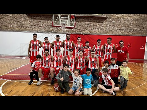 Bloque de básquet. Primera 🆚 San Martín de Marcos Juarez. Y formativas 🆚 Deportivo Norte.