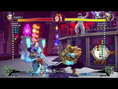 sunset01 [Sagat] vs Jiban [Rose] SSF4 Japanese Online Ranked Matches - TRUE-HD