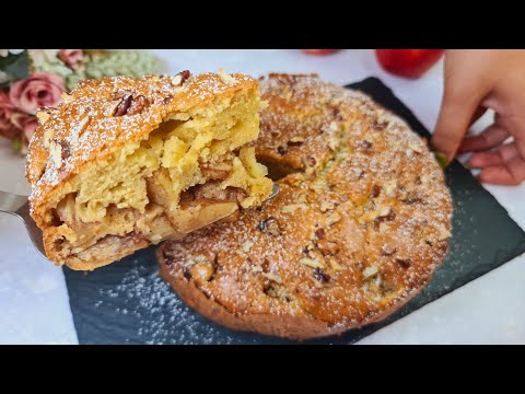 Apple Walnut Cake