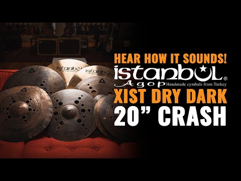 Istanbul Agop 20" Xist Dry Dark Crash Cymbal image 2
