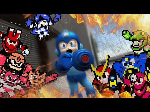 CJRS95 Short: You’re in a slasher movie but it's a Mega Man Parody