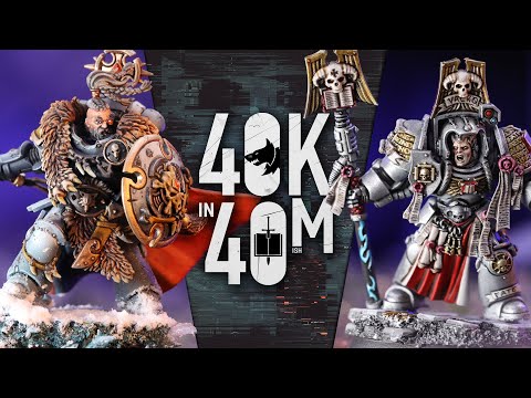 NEW Space Wolves vs Grey Knights. Chapter Approved Warhammer 40k in 40m