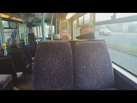 On-board First Glasgow Dennis Trident 32999 (Y933 NLP) With Thrash! - 7th February 2018