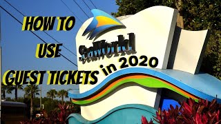 How to Use Guest Tickets at SeaWorld in 2020