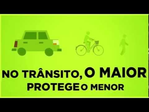 No trânsito, o maior protege o menor