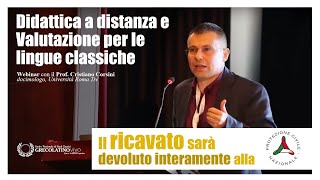 WEBINAR: Didattica a distanza e valutazione per le lingue classiche